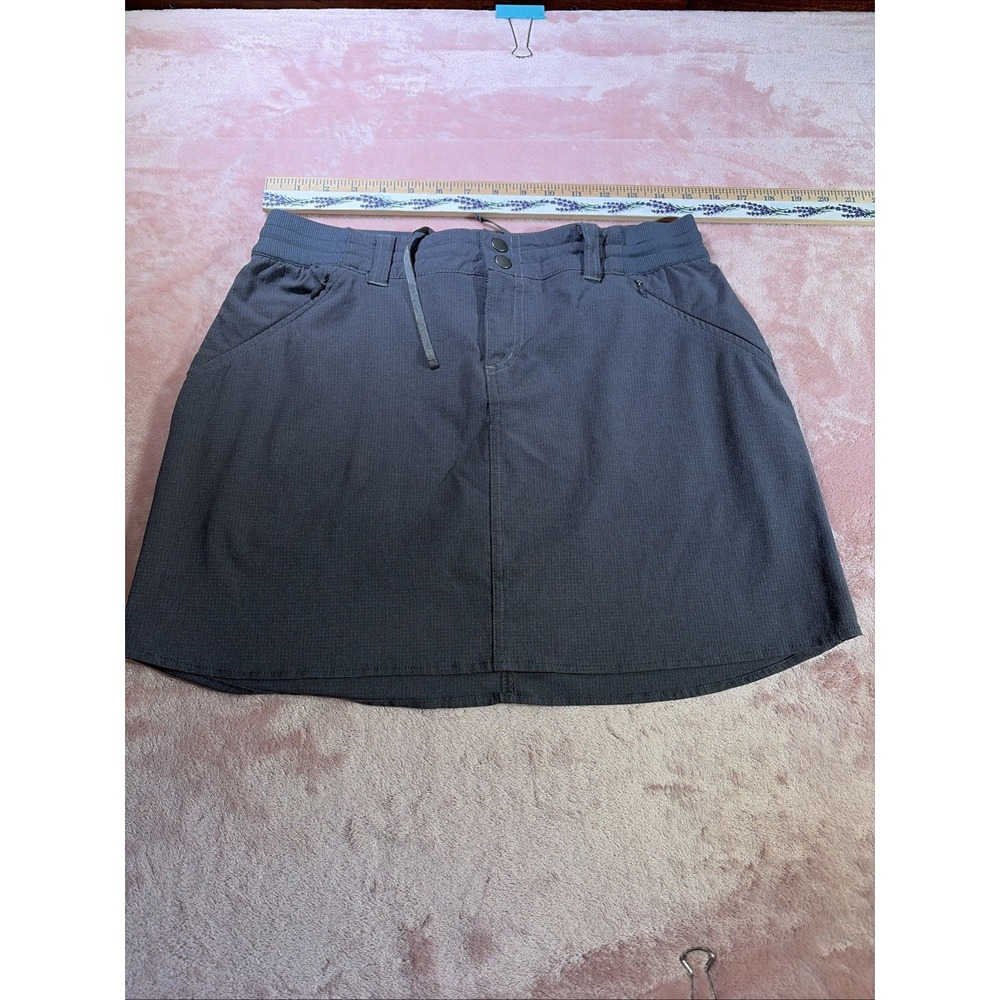KUHL Size 6 Women's Hiking Active Gray Skort Skirt Shorts.